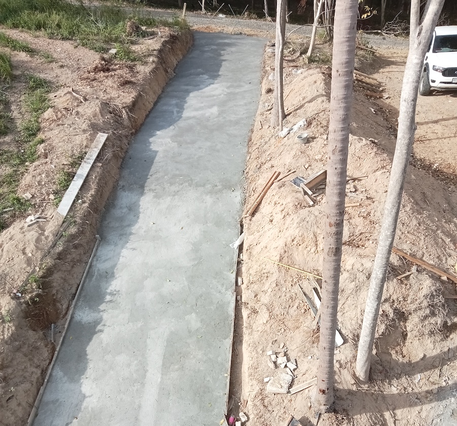build a private road